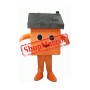 Orange House Mascot Costume