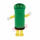 Green Postbox Mascot Costume Green Postbox Mascot Costume