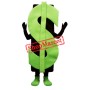 Big Green Dollar Mascot Costume