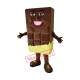 Chocolate Bar Mascot Costume Chocolate Bar Mascot Costume