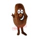 Cocoa Bean Mascot Costume Cocoa Bean Mascot Costume