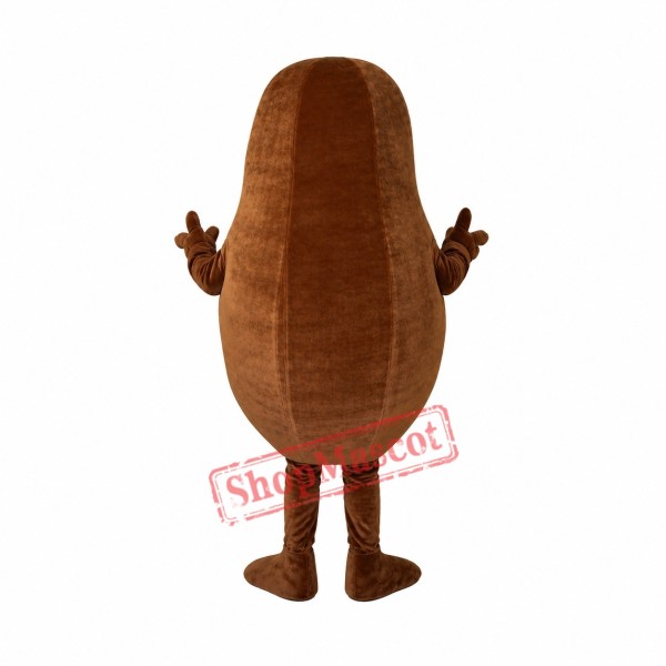 Cocoa Bean Mascot Costume