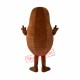 Cocoa Bean Mascot Costume Cocoa Bean Mascot Costume