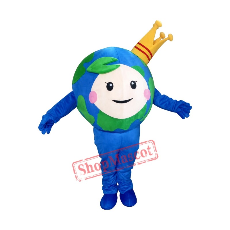 Cheap Earth Mascot Costume Cheap Earth Mascot Costume