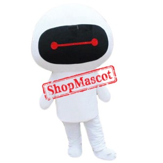 Cheap White Robot Mascot Costume