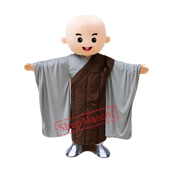Monk Mascot Costume Monk Mascot Costume