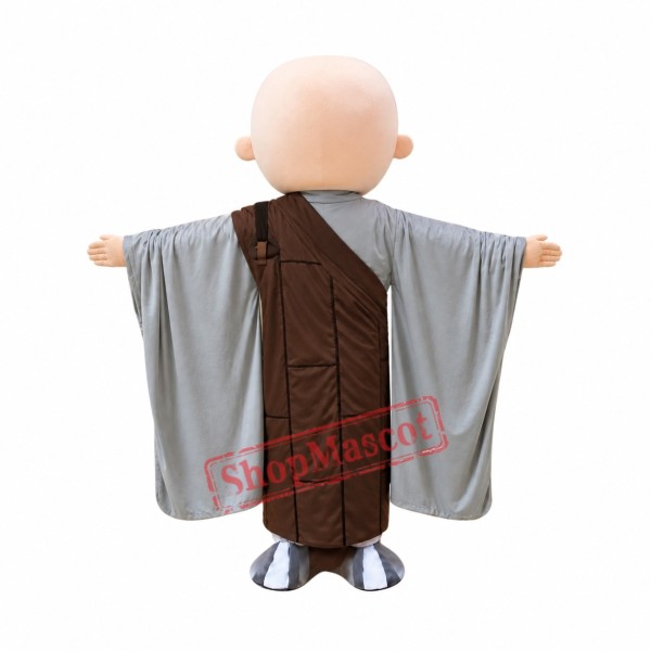 Monk Mascot Costume Monk Mascot Costume