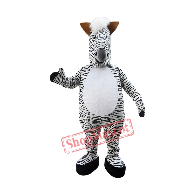 White Zebra Mascot Costume Free Shipping White Zebra Mascot Costume Free Shipping