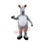 White Zebra Mascot Costume Free Shipping