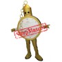 Gold Pocket Watch Mascot Costume