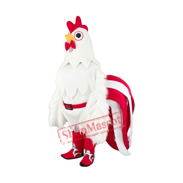 Best Quality White Chicken Mascot Costume