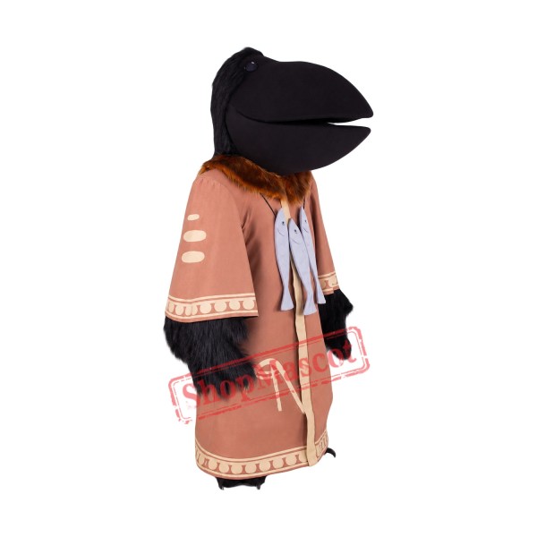 Top Quality Black Raven Mascot Costume