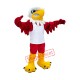 Fierce Red Eagle Mascot Costume Fierce Red Eagle Mascot Costume