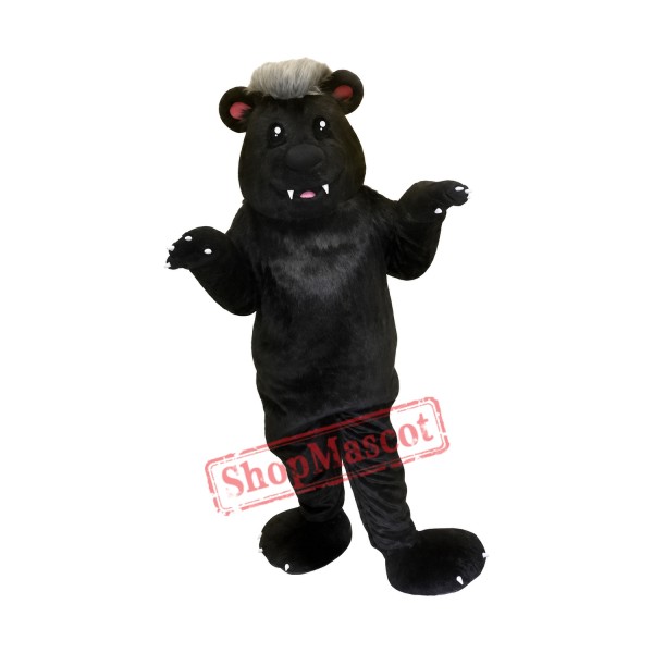 Black Badger Mascot Costume