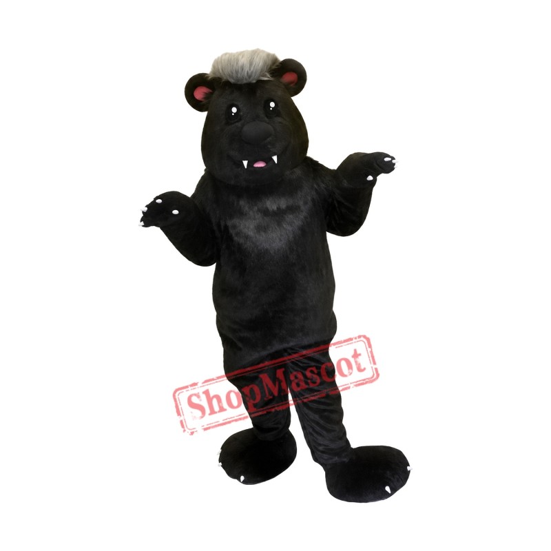 Black Badger Mascot Costume