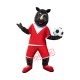 Football Rhino Mascot Costume Football Rhino Mascot Costume