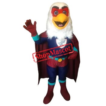 Superhero Eagle Mascot Costume