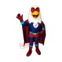 Superhero Eagle Mascot Costume