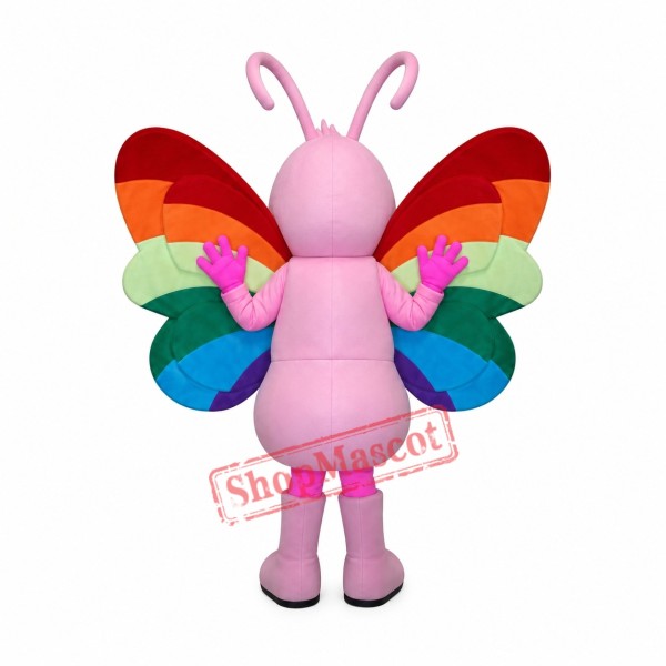 Nice Butterfly Mascot Costume Nice Butterfly Mascot Costume