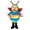 Colorful Bee Mascot Costume