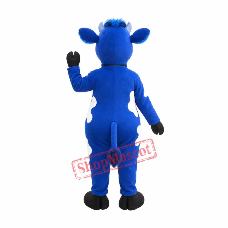 Top Quality Blue Cow Mascot Costume Top Quality Blue Cow Mascot Costume