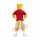 Yellow & White Husky Dog Mascot Costume Yellow & White Husky Dog Mascot Costume