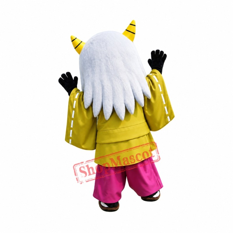 Demonic Monster Mascot Costume Demonic Monster Mascot Costume