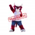 Sport Red Bull Mascot Costume