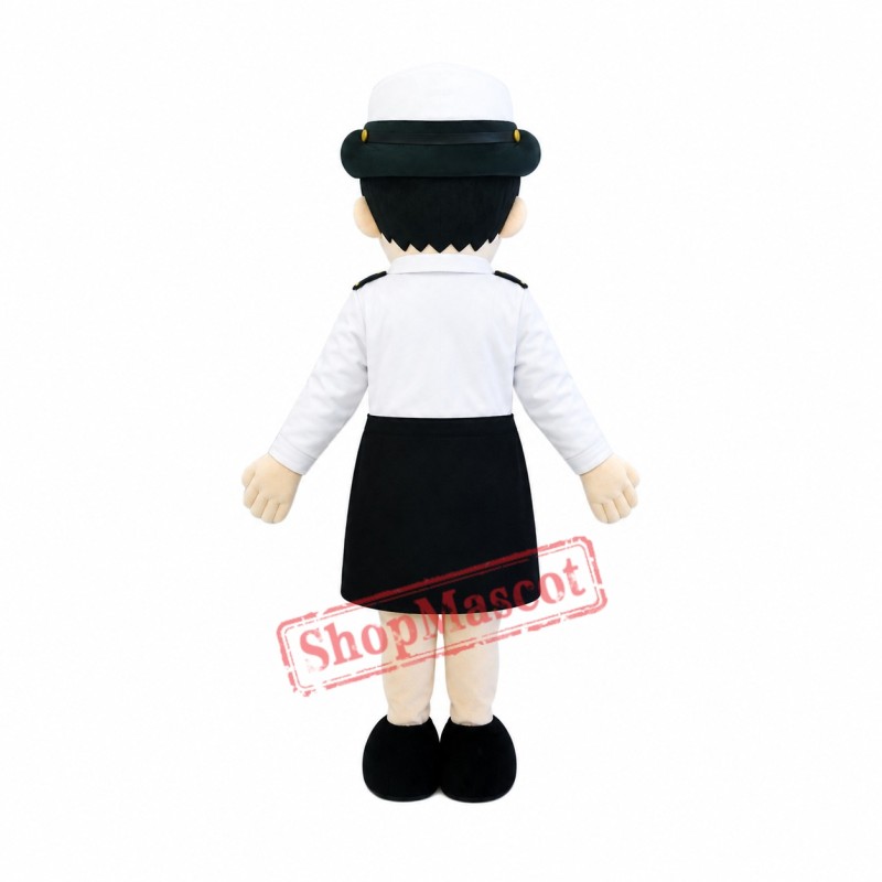 Air Hostess Mascot Costume Air Hostess Mascot Costume