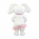 Happy Lightweight White Rabbit Mascot Costume Happy Lightweight White Rabbit Mascot Costume