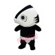 Black & White Fish Mascot Costume Black & White Fish Mascot Costume