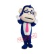 Happy Lightweight Blue Monkey Mascot Costume