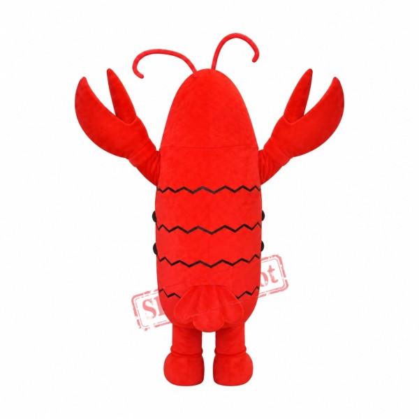 Old Lobster Mascot Costume Old Lobster Mascot Costume