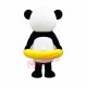 Swimming Panda Mascot Costume Swimming Panda Mascot Costume