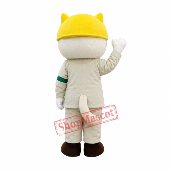 Rescue Cat Mascot Costume Rescue Cat Mascot Costume