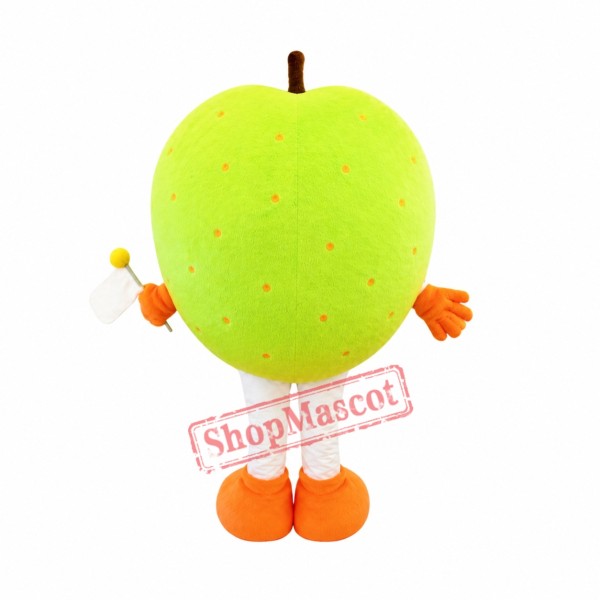 Giant Green Apple Mascot Costume Giant Green Apple Mascot Costume