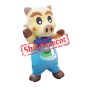 Brown Boar Mascot Costume