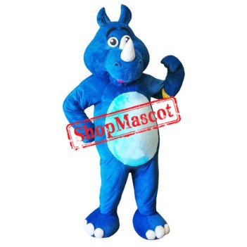 Best Quality Blue Rhino Mascot Costume