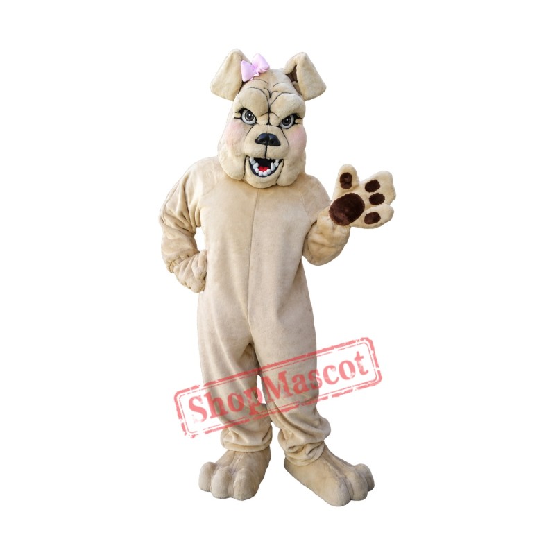Realistic Lightweight Bulldog Mascot Costume Realistic Lightweight Bulldog Mascot Costume