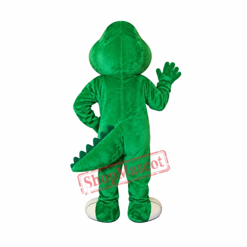 Friendly Lightweight Green Crocodile Mascot Costume Friendly Lightweight Green Crocodile Mascot Costume