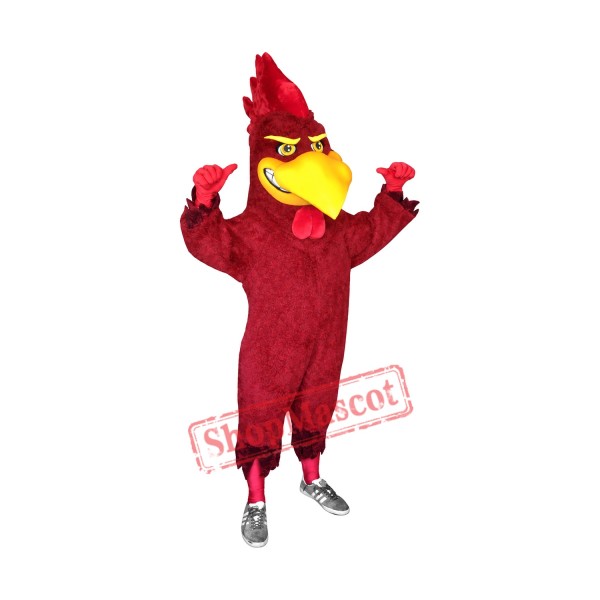 Sport Red Bird Mascot Costume