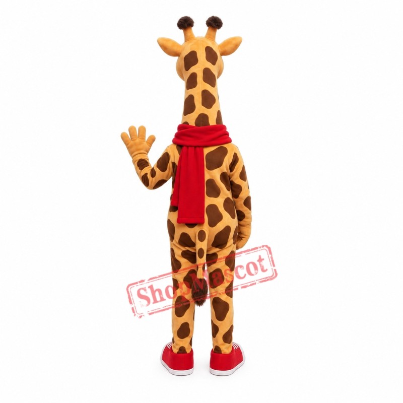 Happy Lightweight Giraffe Mascot Costume Happy Lightweight Giraffe Mascot Costume