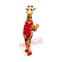 Happy Lightweight Giraffe Mascot Costume