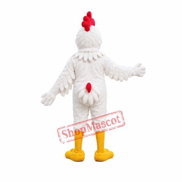 Top Quality Lightweight White Roosters Mascot Costume Top Quality Lightweight White Roosters Mascot Costume