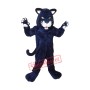 Fierce Blue Panther Mascot Costume
