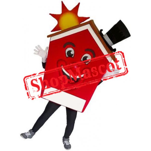 Happy Lightweight House Mascot Costume
