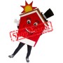 Happy Lightweight House Mascot Costume