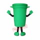 Green Bin Mascot Costume Green Bin Mascot Costume