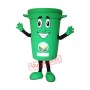 Green Bin Mascot Costume