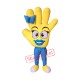 Yellow Hand Mascot Costume